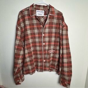 Porter James sport Flannel  Plaid Men's Shirt